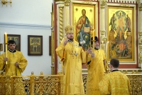 В канун Недели 22-й по Пятидесятнице правящий архиерей совершил всенощное бдение