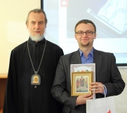 Награждение участников фотоконкурса «Храм в моем сердце». 18 декабря 2013 года