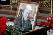Отпевание протоиерея Павла Кошелева 15 августа 2017 г.