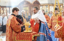 Всенощное бдение в Спасо-Преображенском кафедральном соборе 25 мая 2019 г.