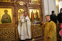 Божественная литургия в Спасо-Преображенском кафедральном соборе 10 сентября 2023 г.
